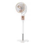 Guanling | 10 Inch 45W AC  Motor Blue Stand Floor Fan